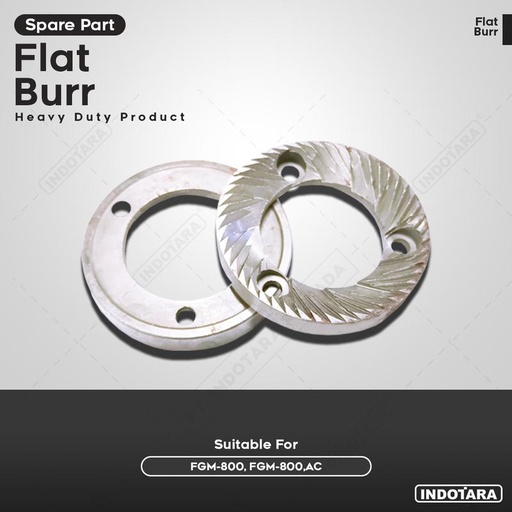 [EZM.1011124] Flat Burr For Ferratti Ferro FGM-800 FGM-800AC 50MM