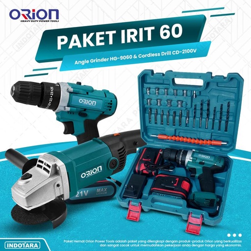 [EZM.1011137] Paket Irit 60 - Gerinda Tangan HG9060
