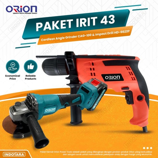 [EZM.1011156] Paket Irit 43 - Gerinda Tangan CAG100