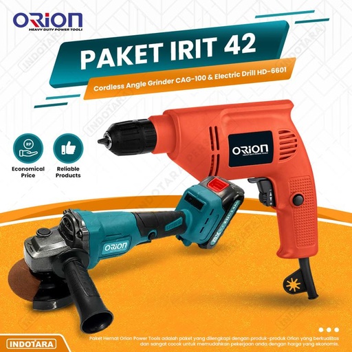 [EZM.1011157] Paket Irit 42 - Gerinda Tangan CAG100