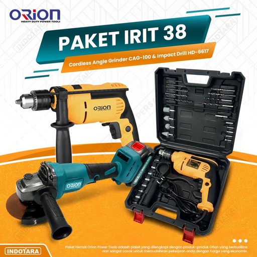 [EZM.1011160] Paket Irit 38 - Gerinda Tangan CAG100