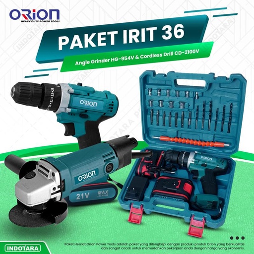 [EZM.1011162] Paket Irit 36 - Gerinda Tangan HG954V