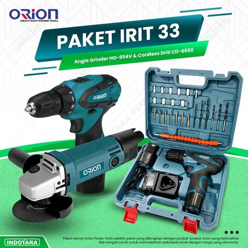 [EZM.1011165] Paket Irit 33 - Gerinda Tangan HG954V