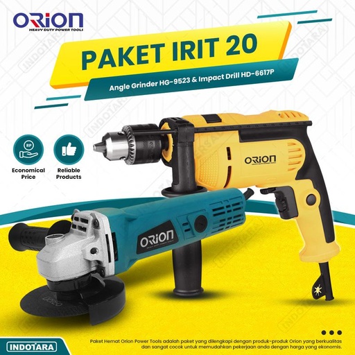 [EZM.1011178] Paket Irit 20 - Gerinda Tangan HG9523