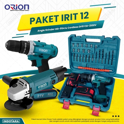 [EZM.1011190] Paket Irit 12 - Gerinda Tangan HG954