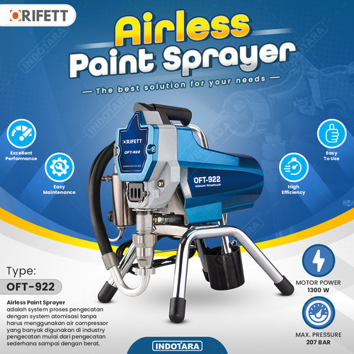 [EZM.1011255] Diaphragm Airles Sprayer ORIFETT OFT-922