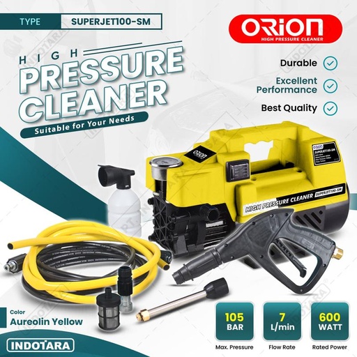 [EZM.1011315] Alat steam cuci motor & mobil Jet Cleaner - Orion SUPERJET100SM Silent