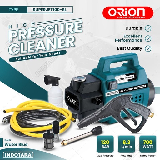 [EZM.1011316] Alat steam cuci motor & mobil Jet Cleaner - Orion SUPERJET100SL Silent