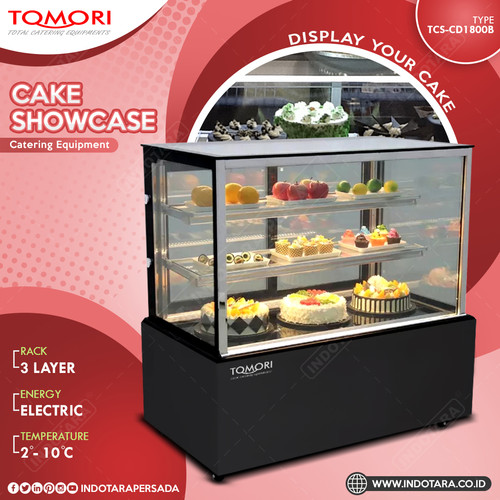 [EZM.1011321] Tomori Cake Showcase TCS-CD1800B