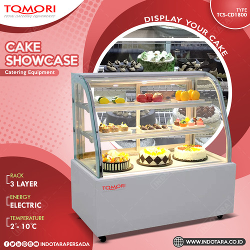 [EZM.1011325] Tomori Cake Showcase TCS-CD1800
