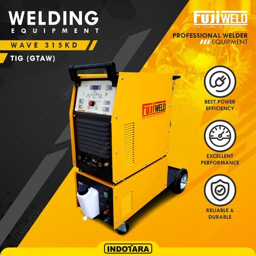 [EZM.1011336] Mesin Las Fujiweld TIG (GTAW) Welding Wave 315KD