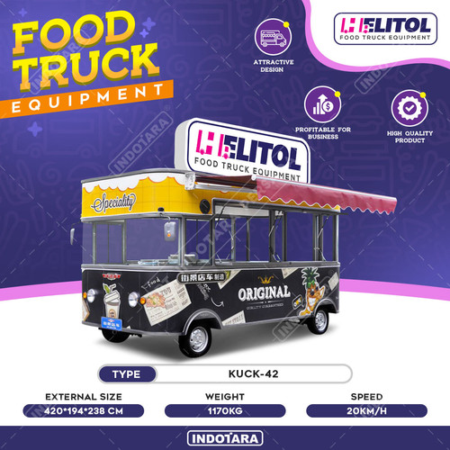[EZM.1011348] Truk Makanan / Food Truck Helitol - Kuck 42