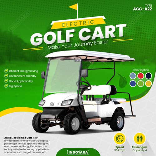 [EZM.1011385] Mobil Golf Listrik / Electric Golf Cart Altifa - AGC A22