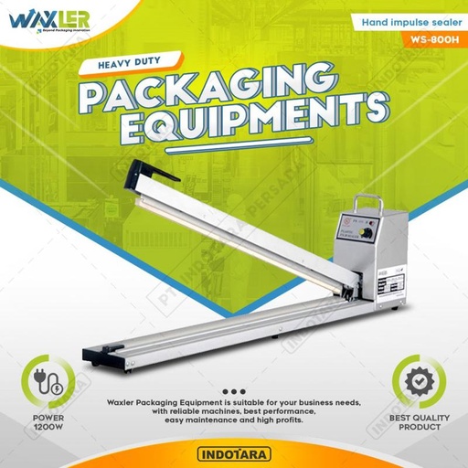 [EZM.1011405] Waxler WS 900H Impulse Sealer Press Plastik Pengemas Makanan