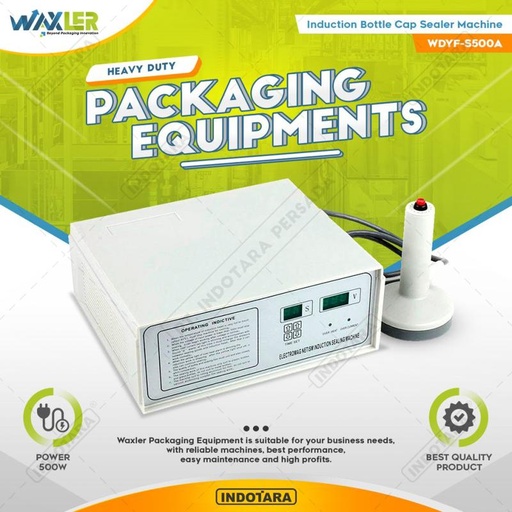 [EZM.1011413] Waxler Induction Sealer WDYF S500A - Mesin Segel Tutup Botol Foil
