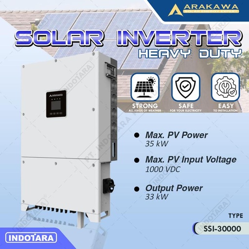 [EZM.1011971] Solar Inverter / Solar Controller ARAKAWA SSI30K-3P