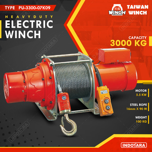 [EZM.1012043] Taiwan Winch PU-3300-07K09