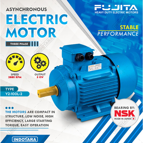 [EZM.1012116] Fujita Electric Motor 3 Phase Y2-100L-2