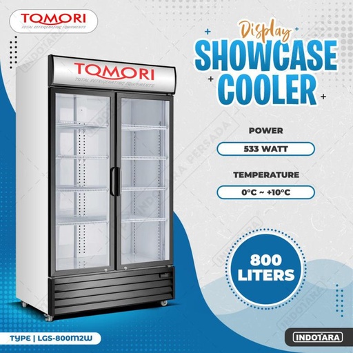 [EZM.1012143] Tomori Display/Showcase Cooler LGS800M2W