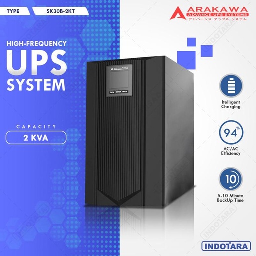 [EZM.1012199] UPS ARAKAWA ON-LINE SK30B 2KVA - SK30B 2KT