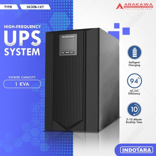 [EZM.1012201] UPS ARAKAWA ON-LINE SK30B 1KVA