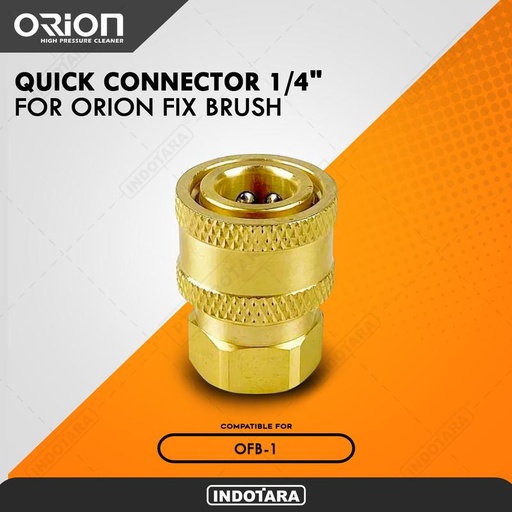 [EZM.1012270] Quick Connector 1/4 Inchi For Orion Fix Brush OFB-1