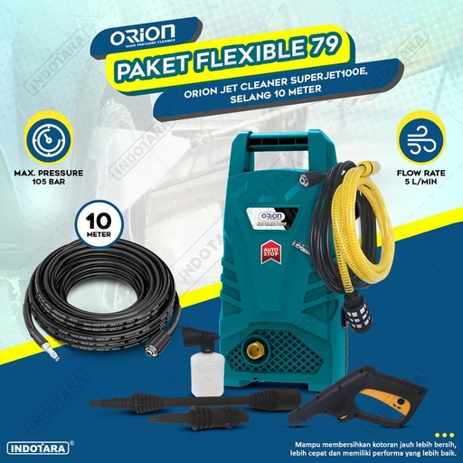 [EZM.1012285] Paket Flexible 79-83 - Orion Superjet100E - Selang 10 Meter