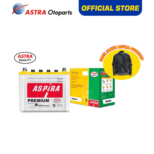 [EZR.3200036] Aki Premium ASPIRA N120 (120 Ah) untuk Kendaraan Mazda T3000/T7000 dll