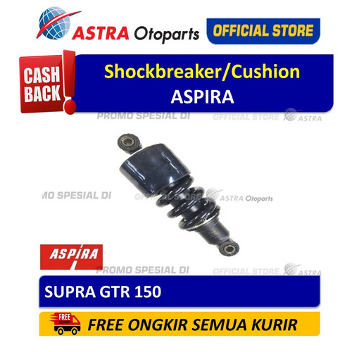 [EZR.3200081] Shockbreaker/Cushion ASPIRA untuk SUPRA GTR 150