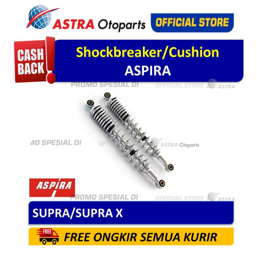 [EZR.3200082] Shockbreaker Set/Cushion Set ASPIRA untuk SUPRA/SUPRA X