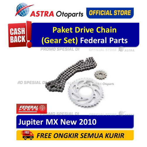 [EZR.3200216] Paket Drive Chain Federal Parts Jupiter MX New 2010