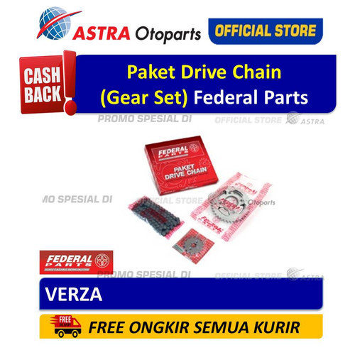 [EZR.3200241] Paket Drive Chain Federal Parts VERZA