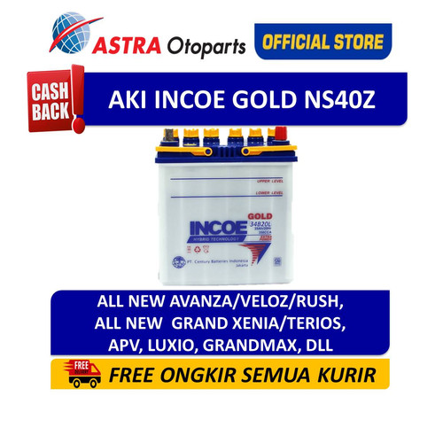 [EZR.3200322] Aki Mobil Incoe INGO-NS40Z Avanza Xenia Rush Terios