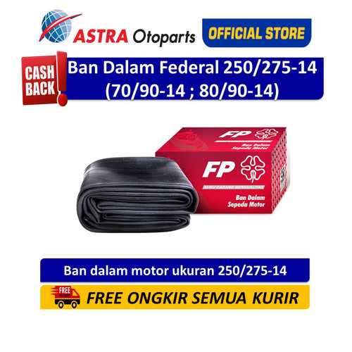 [EZR.3200462] Ban Dalam Federal 250/275-14 (70/90-14 ; 80/90-14)