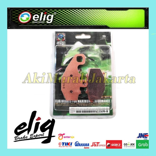 [EZR.0700010] ELIG SINTER Kampas Rem Belakang ZX9R / ZX1000R / ZX600R/RR EM081