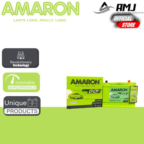 [EZR.0700067] Amaron Go Aki Mobil Nissan Terra Ns70 / 65D26R Aki Kering 12V / 65Ah