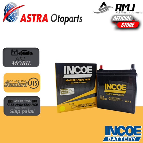 [EZR.0700079] INCOE Astra MF Aki Mobli Toyota Rush GR NS40 Aki Kering 12V / 32Ah
