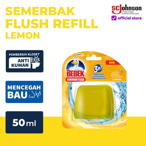 [EZR.0700186] Bebek Semerbak Flush Lemon Refill 50ml