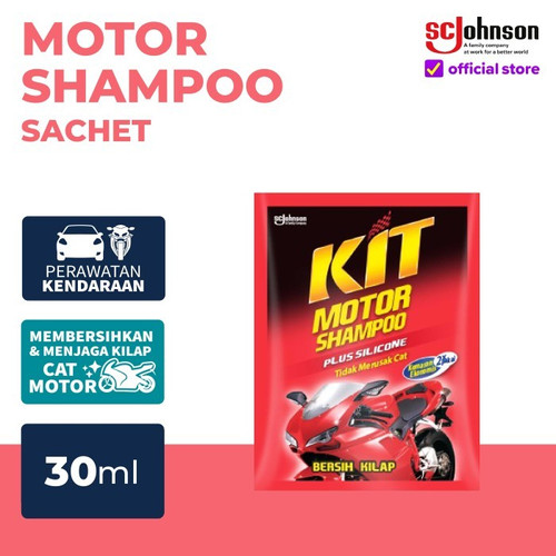 [EZR.0700192] Kit Shampo Motor Sachet 30ml / Cuci Shampoo Motor