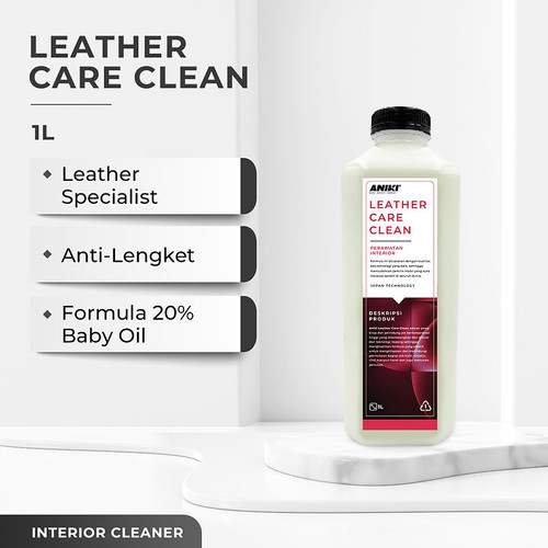 [EZR.0700211] Aniki Leather Care Clean 1L - Perawatan Interior / Pembersih Jok