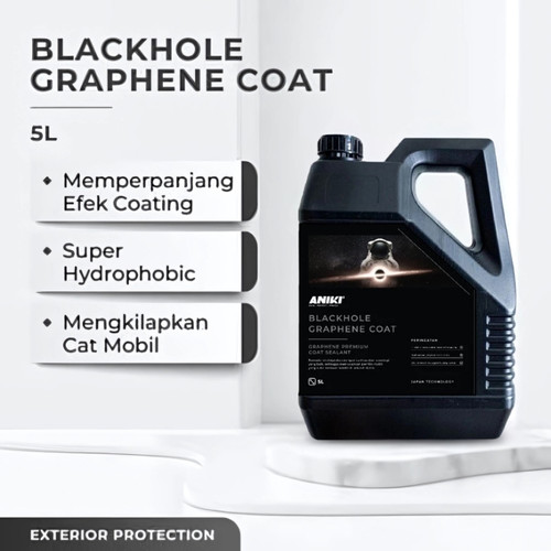 [EZR.0700217] ANIKI Blackhole Graphene Premium Coat 5L - Graphene Coat Shine