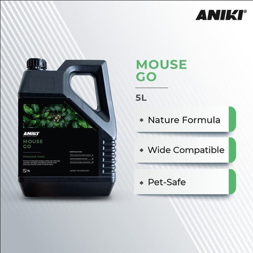 [EZR.0700239] Aniki Mouse Go 5L - Pengusir Tikus / Anti Mobil Tikus