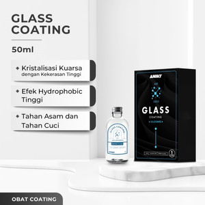 [EZR.0700258] ANIKI Glass Coating 50ml - Coating Kaca / Coating Mobil