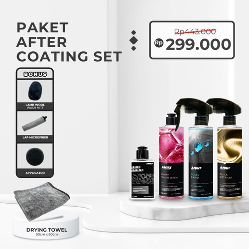[EZR.0700266] ANIKI Promo After Coating Set Buy 4 Get 3 Free Item