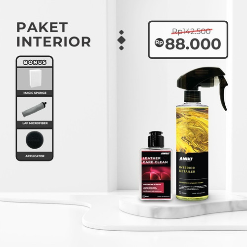 [EZR.0700267] Aniki Paket Promo Perawatan Interior Buy 2 Get 3 Free Item
