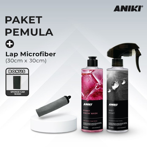 [EZR.0700270] Aniki Paket Pemula Perawatan Kendaraan Buy 2 Get 1 / Wash Bucket