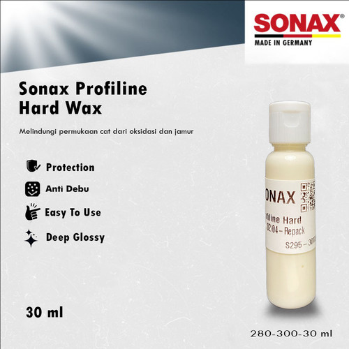 [EZR.0700288] SONAX Profiline HW 02 04 Hard Wax Liquid Carnauba Wax Sealant Pengkilap Mobil Motor Repack / Ecer 280 300