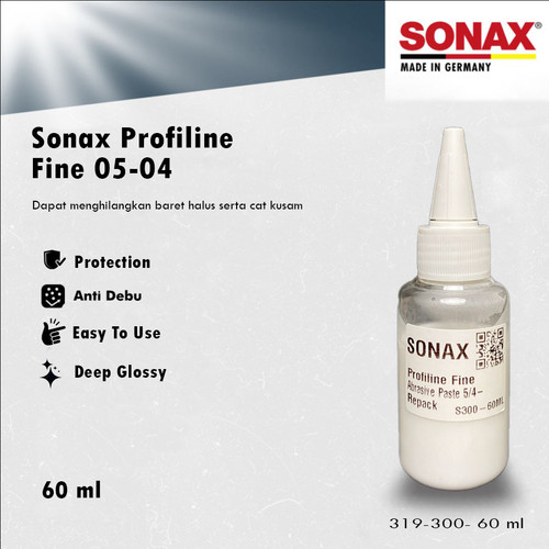 [EZR.0700289] Sonax Profiline FS 05 - 04 Fine Abrasive Paste Step 2 Medium Cut Polishing Repack / Ecer