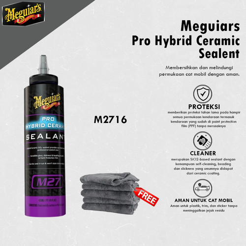 [EZR.0700296] Meguiars - Meguiar'S Pro Hybrid Ceramic Sealant 473Ml Sio2 Semi Nano Coating M2716