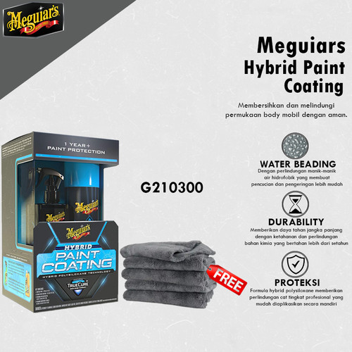 [EZR.0700304] Meguiars - Meguiar'S Hybrid Paint Coating Kit Nano Coating Proteksi Mobil